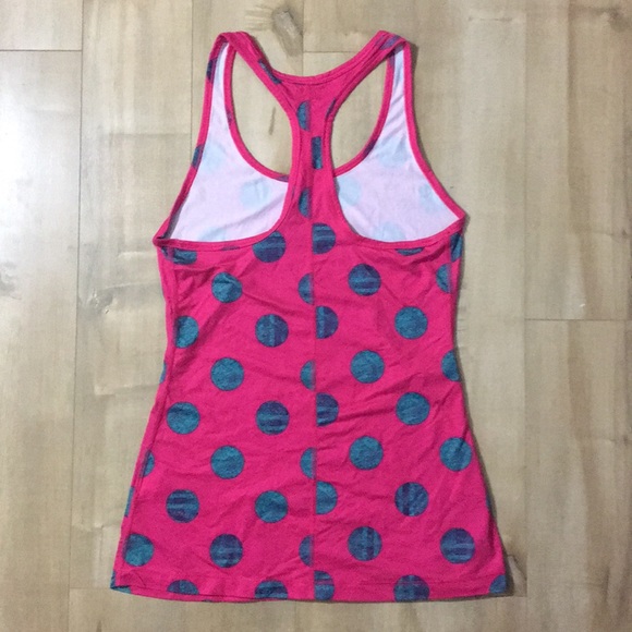 Nike Polka Dot Dri-Fit Athletic Workout Tank Top - Picture 4 of 4
